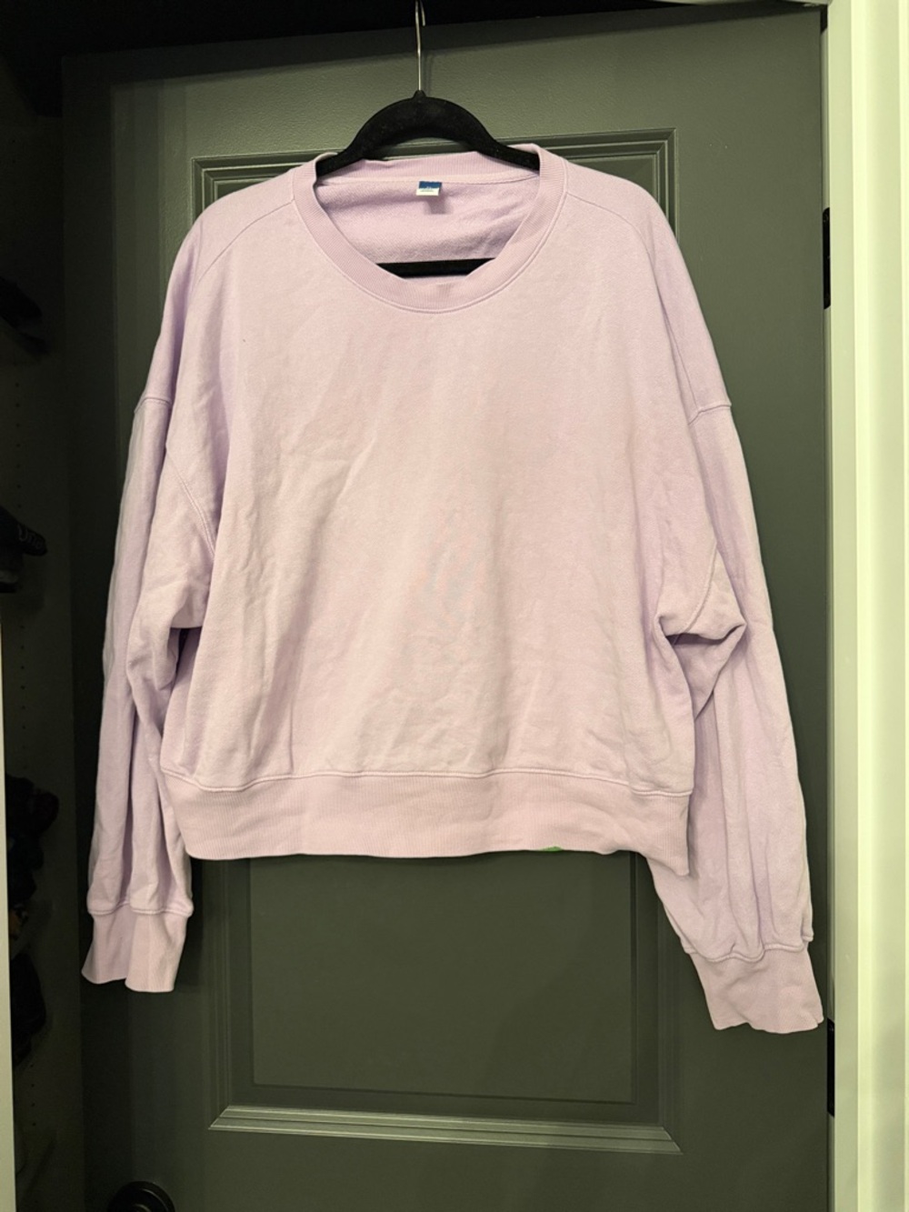 Old Navy Lavender Crewneck Sweatshirt